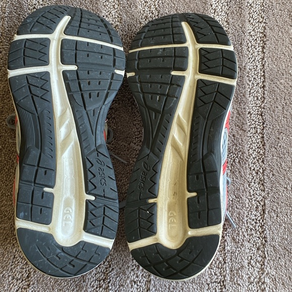 ASICS Gel Contend Woman’s Sneaker Athletic Shoe -Ampliform - Gray/Orange Size10 - Picture 3 of 7